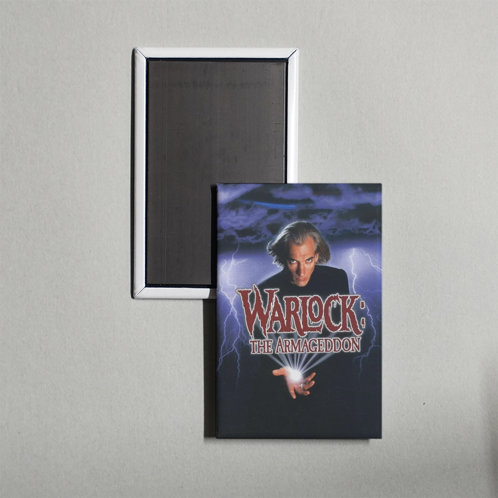 Warlock The Armageddon Mini Movie Fridge Magnet