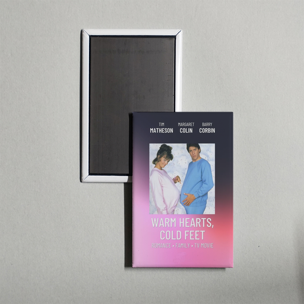 Warm Hearts, Cold Feet Mini Movie Fridge Magnet