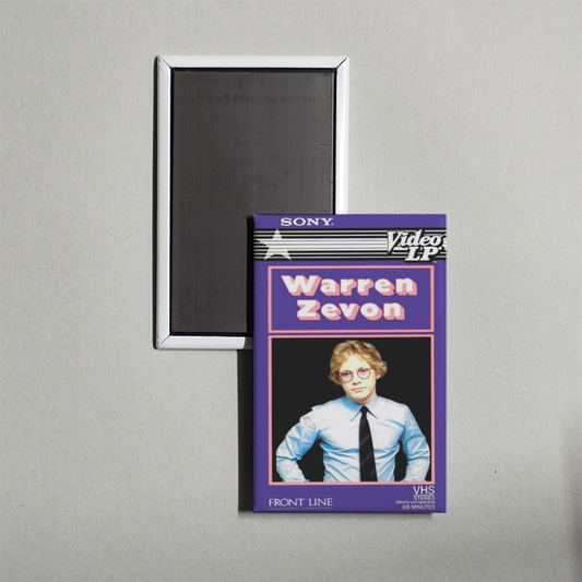 Warren Zevon Live on MTV Mini Movie Fridge Magnet