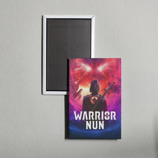 Warrior Nun TV Show Fridge Magnet
