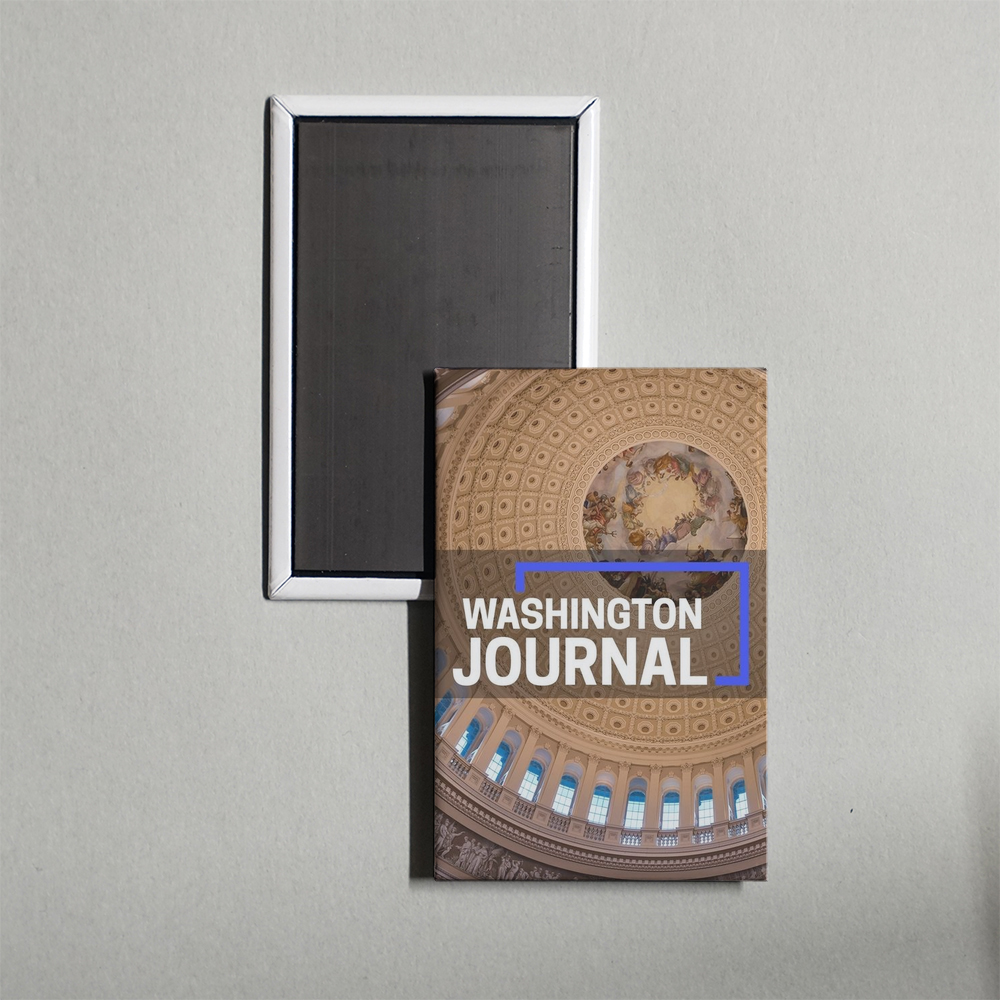Washington Journal TV Show Fridge Magnet