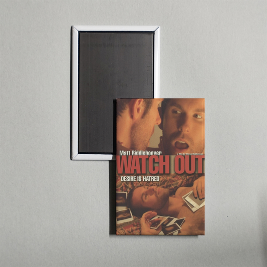 Watch Out Mini Movie Fridge Magnet