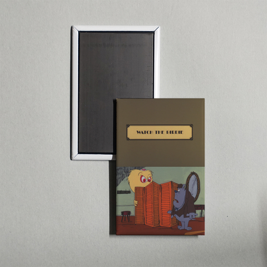 Watch the Birdie Mini Movie Fridge Magnet