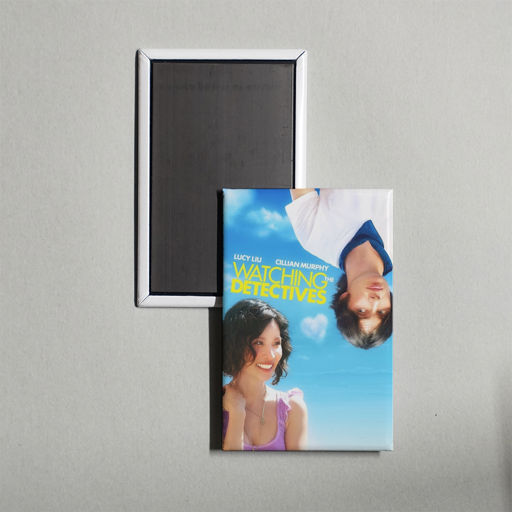 Watching the Detectives Mini Movie Fridge Magnet