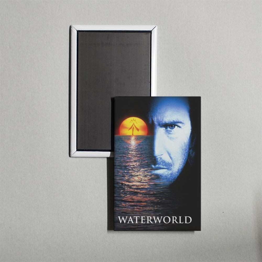 Waterworld Mini Movie Fridge Magnet