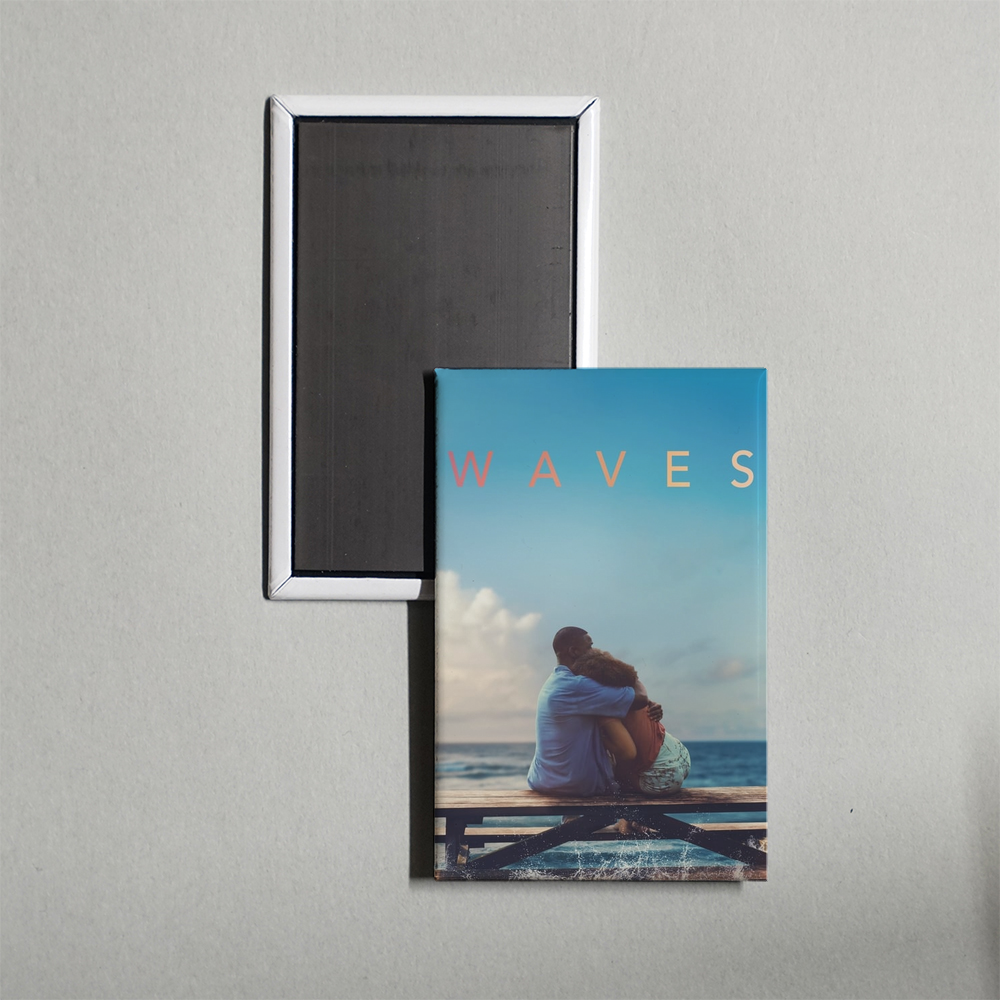 Waves Mini Movie Fridge Magnet