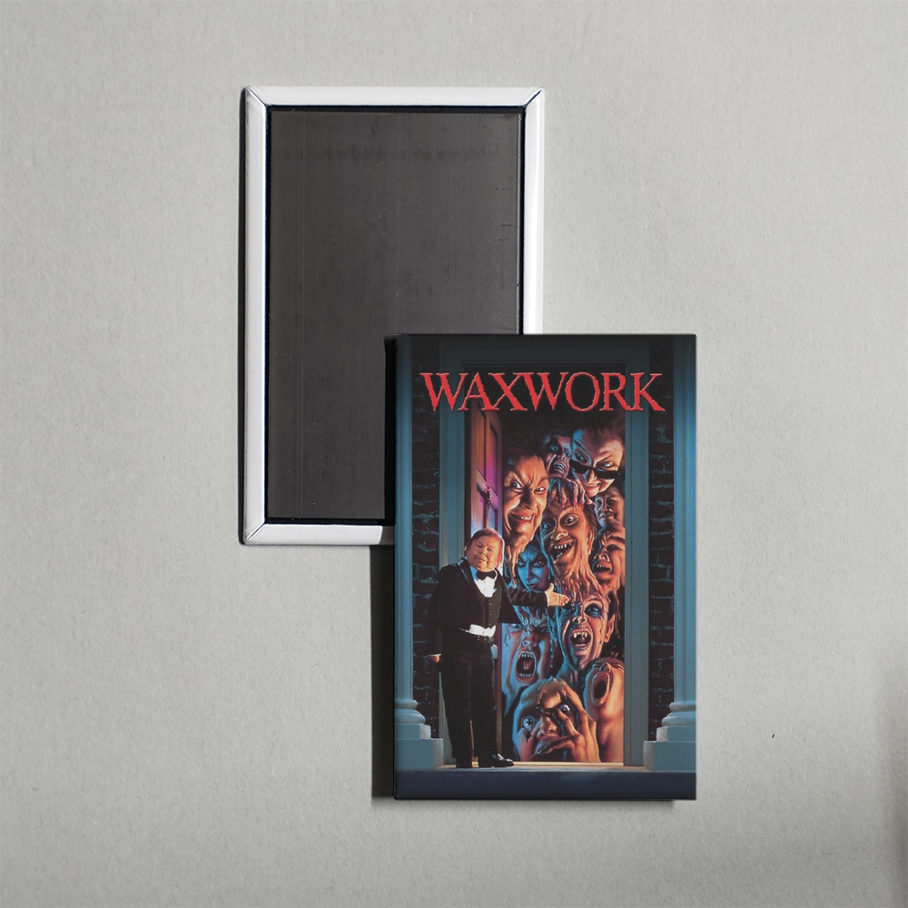 Waxwork Mini Movie Fridge Magnet