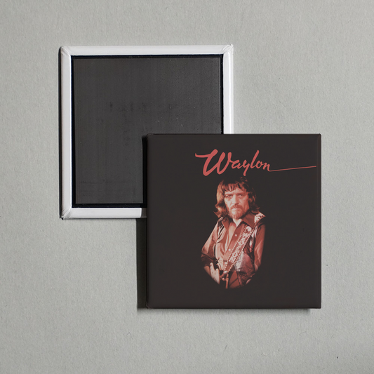 Waylon Jennings - I've Always Been Crazy Album Cover Fridge Magnet