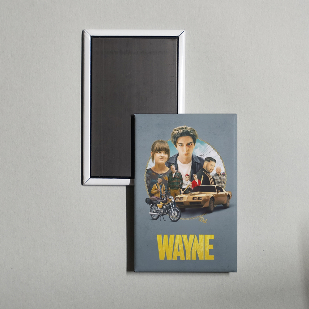 Wayne TV Show Fridge Magnet