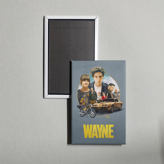 Wayne TV Show Fridge Magnet