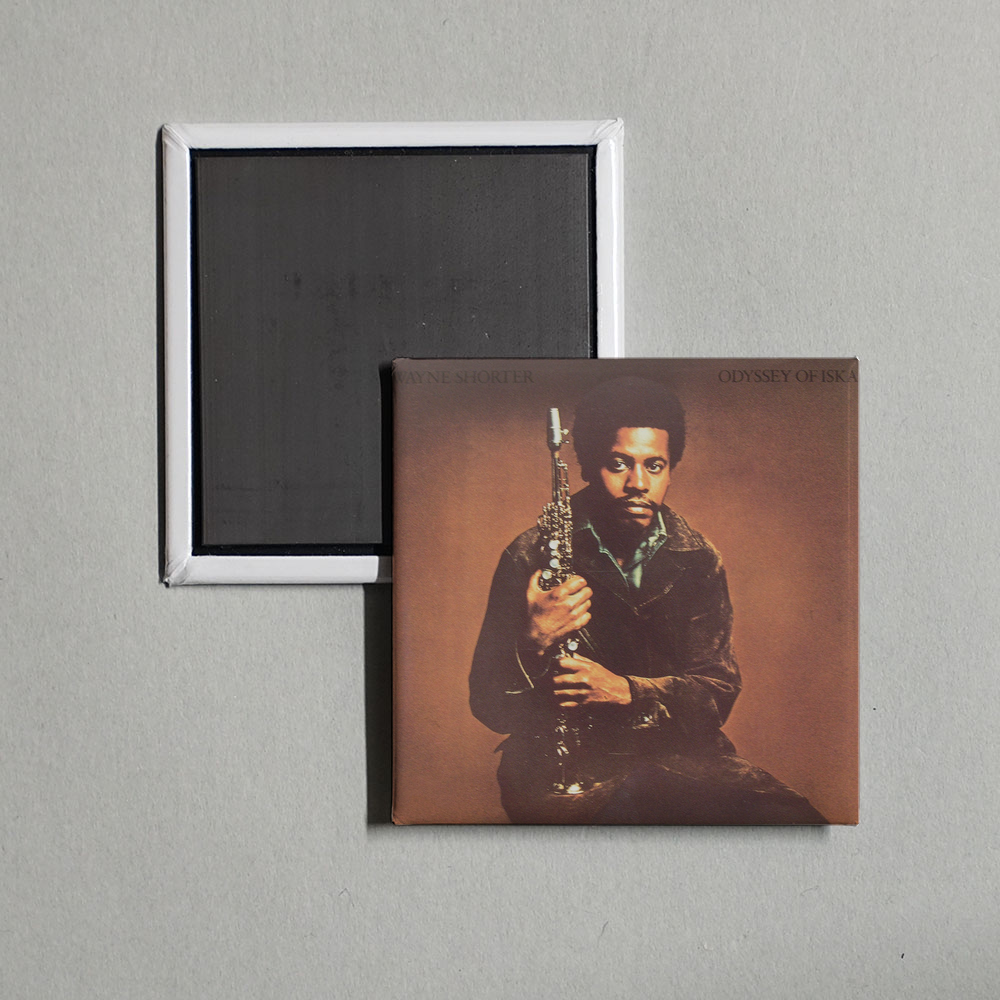 Wayne Shorter - Odyssey Of Iska Album Cover Fridge Magnet