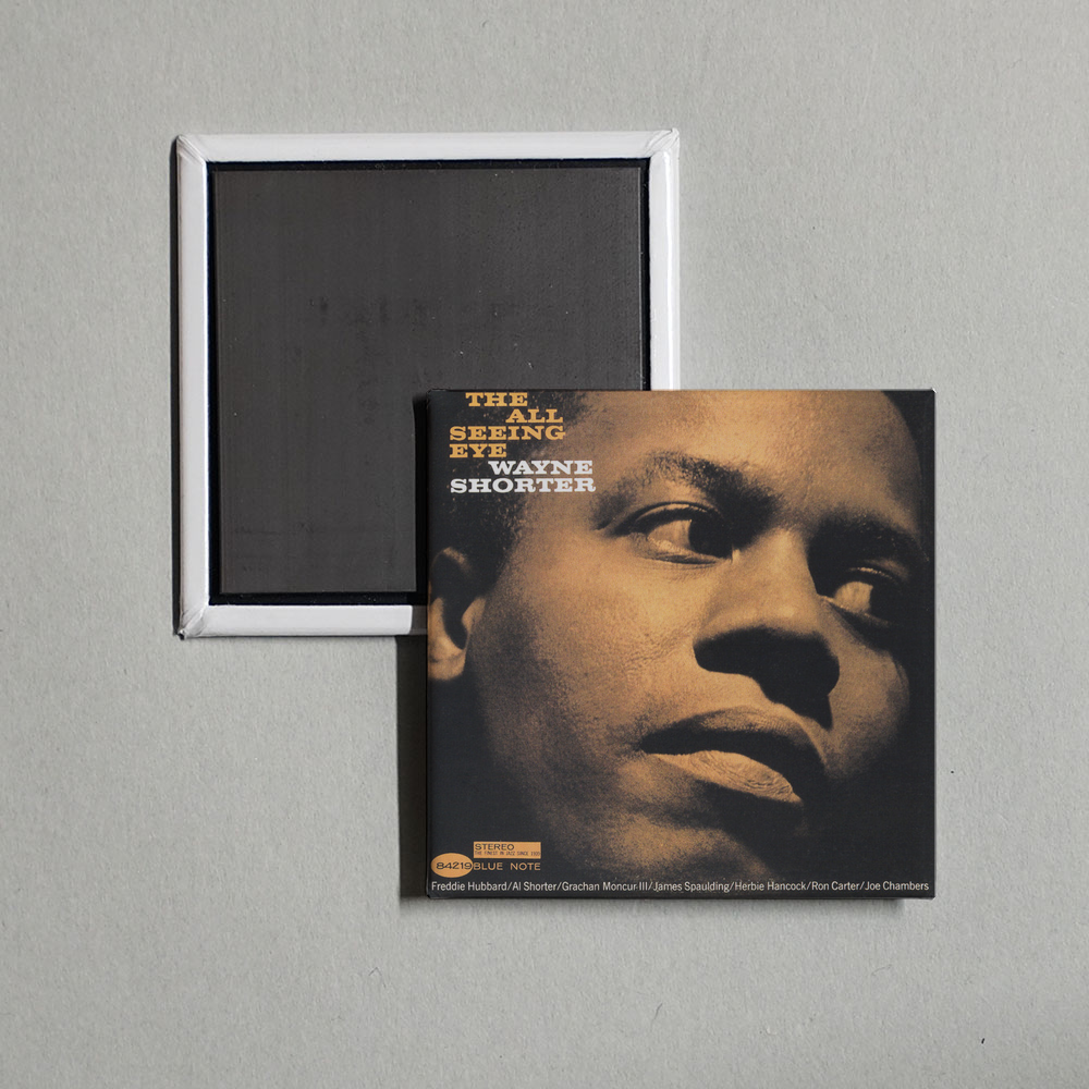 Wayne Shorter - The All Seeing Eye (The Rudy Van Gelder Edition) Album Cover Fridge Magnet