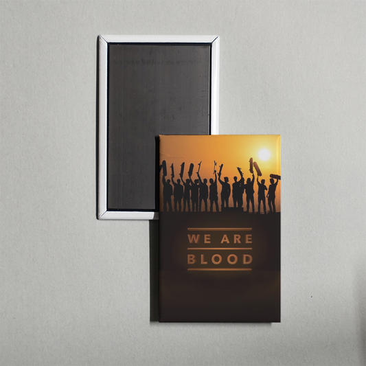 We Are Blood Mini Movie Fridge Magnet