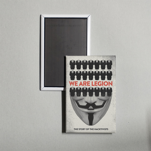 We Are Legion The Story of the Hacktivists Mini Movie Fridge Magnet
