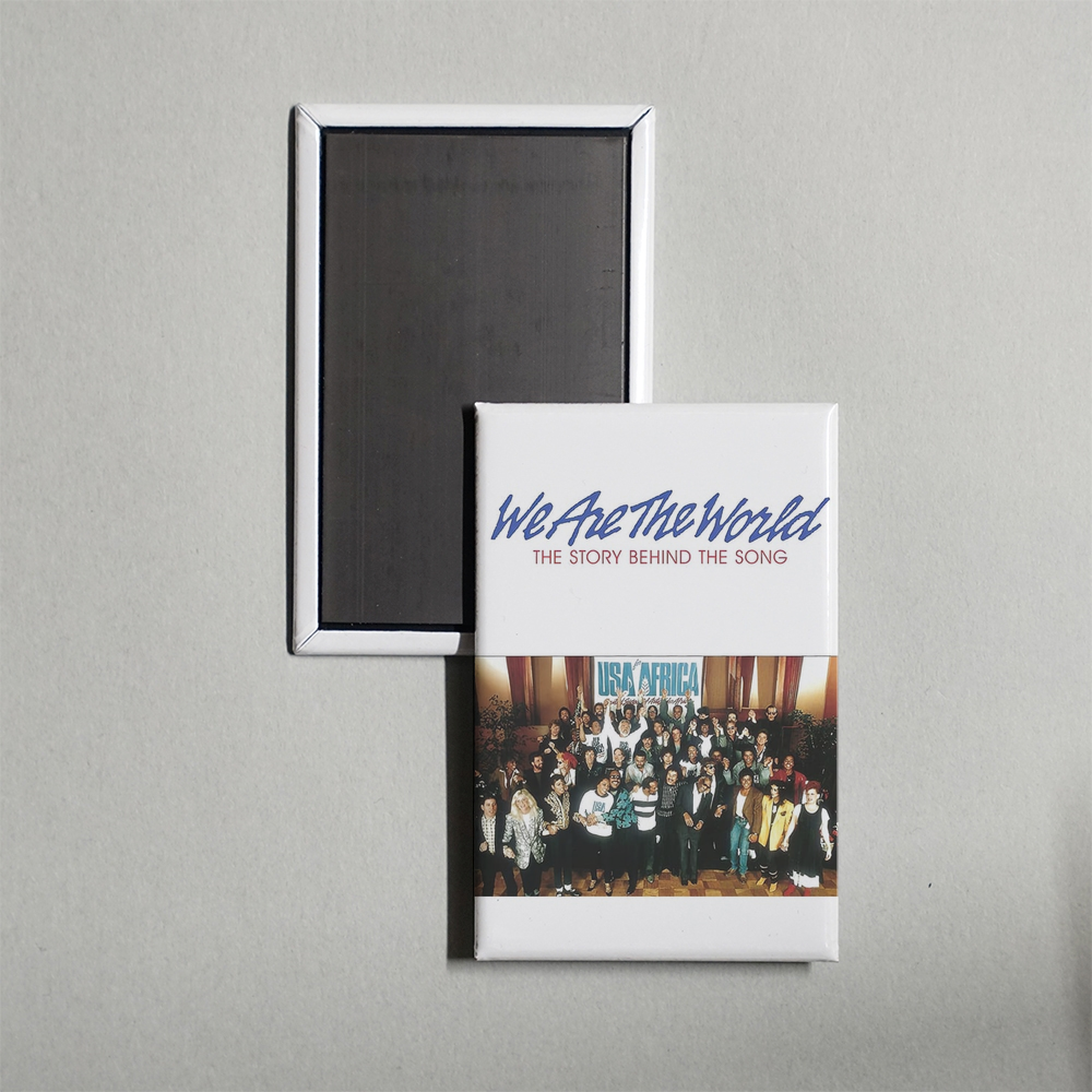 We Are the World The Story Behind the Song Mini Movie Fridge Magnet