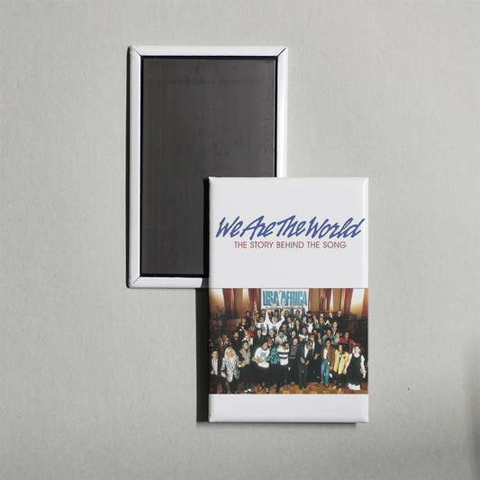 We Are the World The Story Behind the Song Mini Movie Fridge Magnet