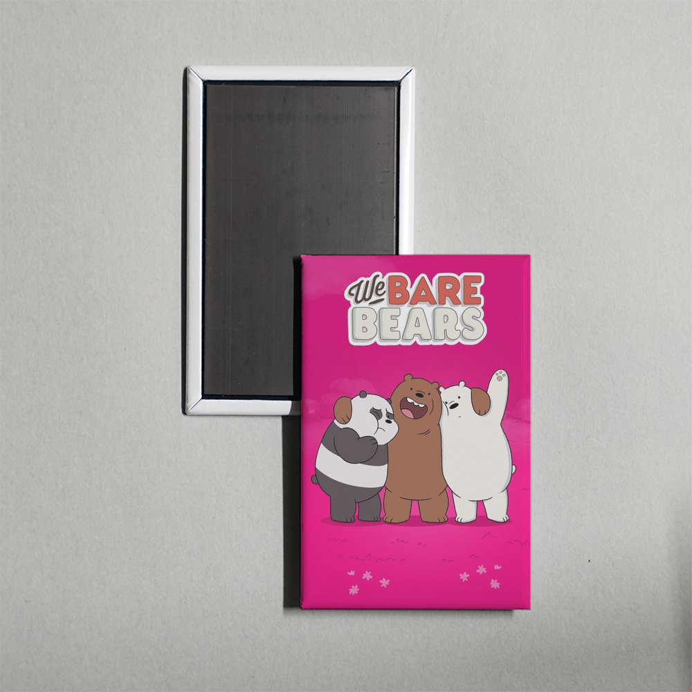 We Bare Bears TV Show Fridge Magnet