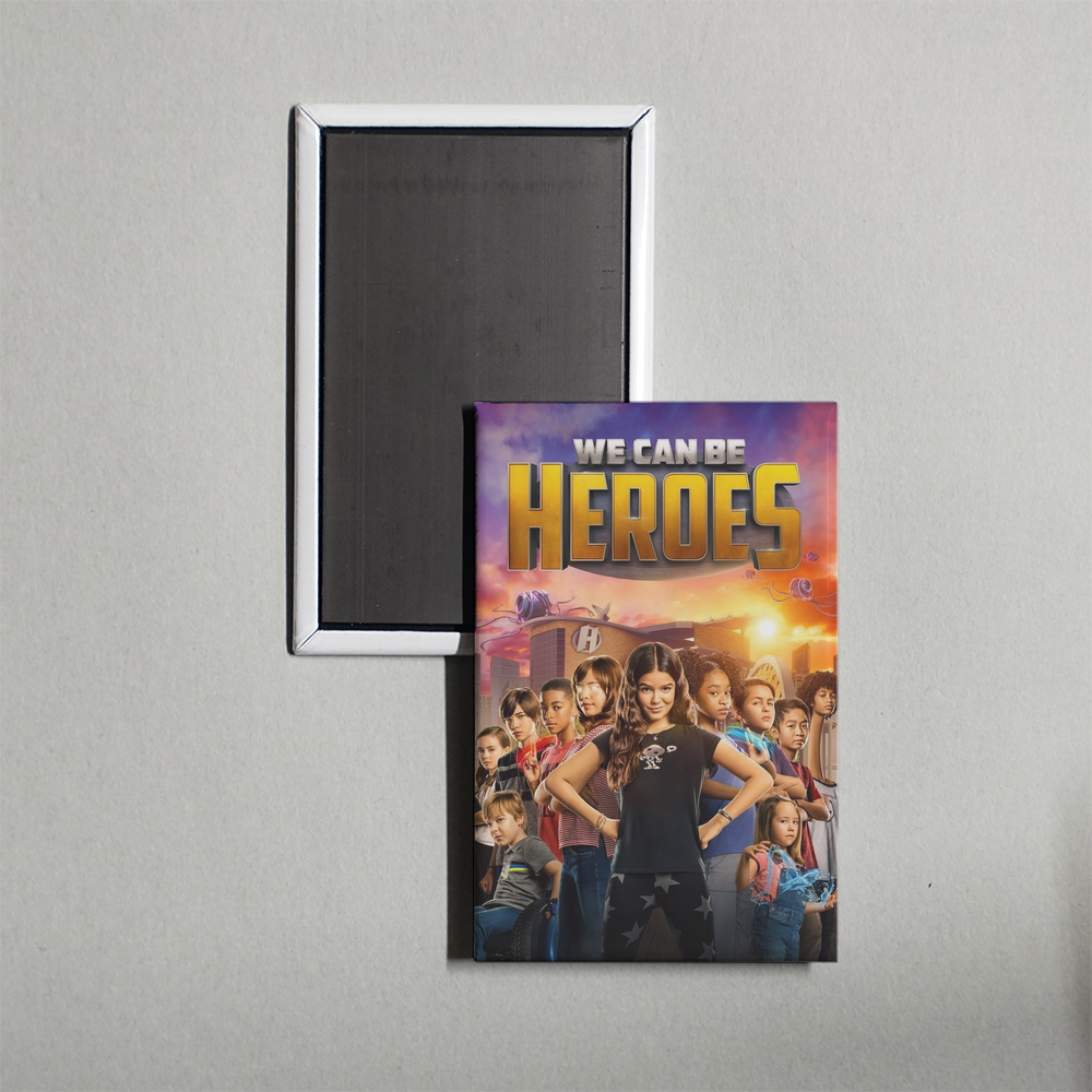 We Can Be Heroes Mini Movie Fridge Magnet
