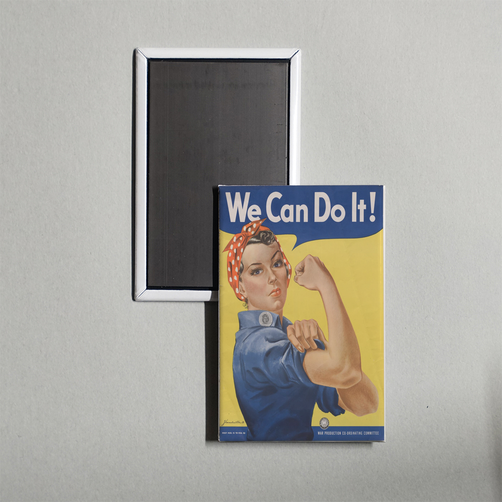 We Can Do It! Poster Fridge Magnet