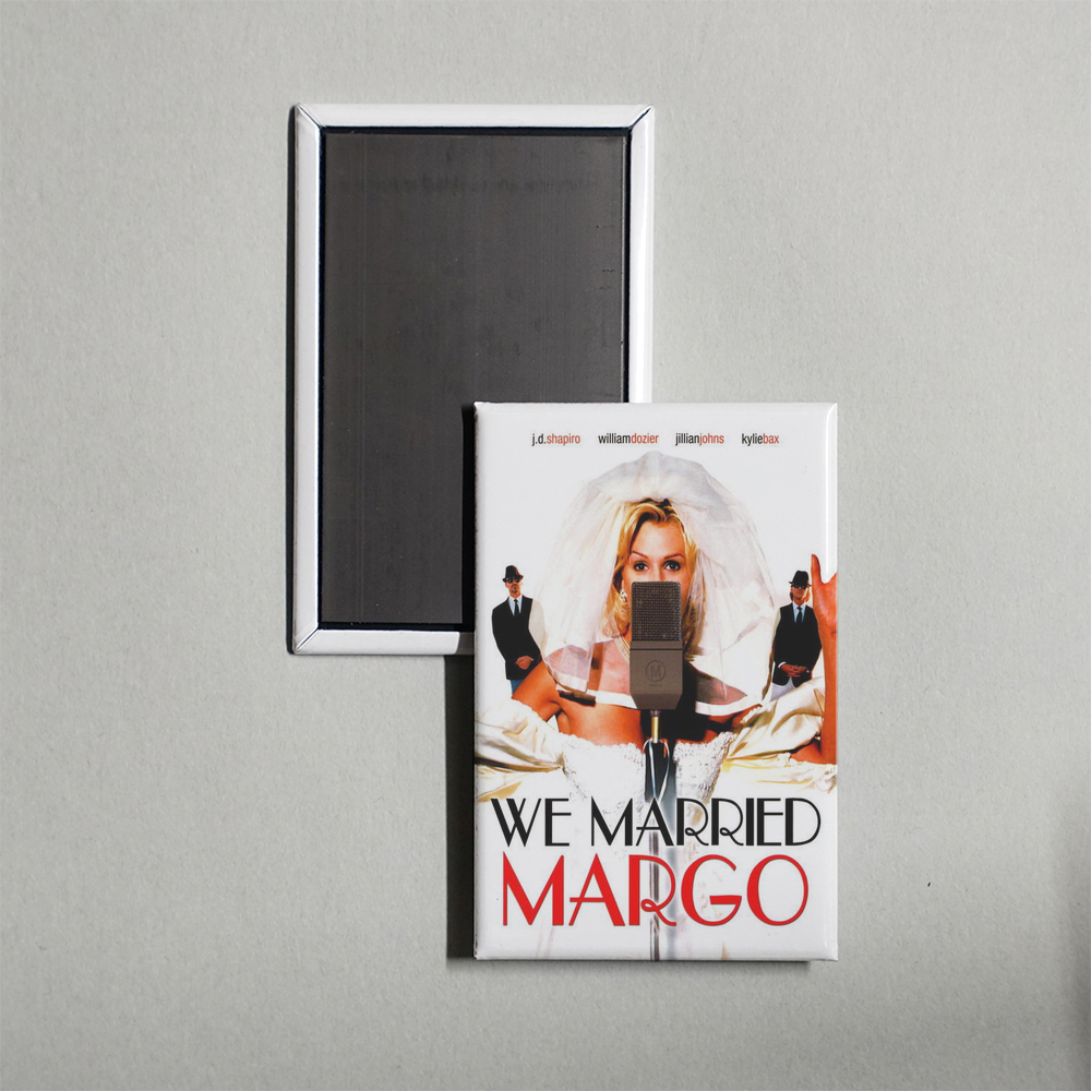 We Married Margo Mini Movie Fridge Magnet