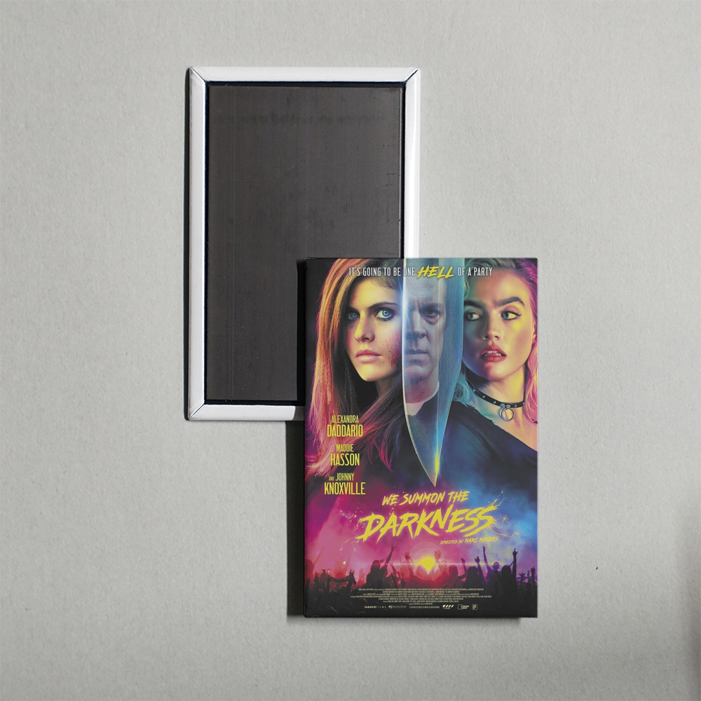 We Summon the Darkness Mini Movie Fridge Magnet