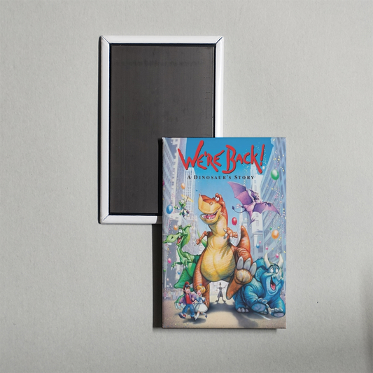 We're Back! A Dinosaur's Story Mini Movie Fridge Magnet