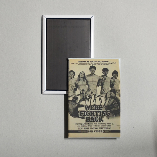 We're Fighting Back Mini Movie Fridge Magnet