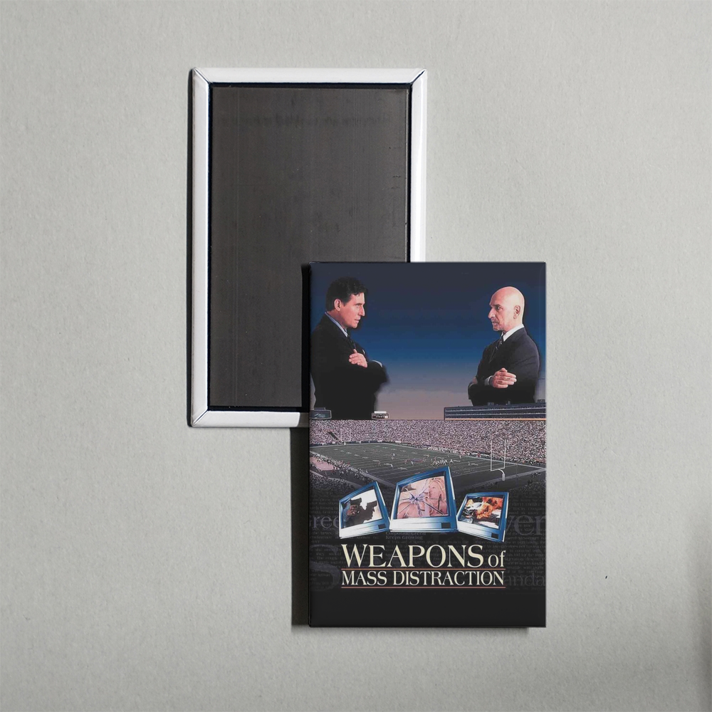Weapons of Mass Distraction Mini Movie Fridge Magnet