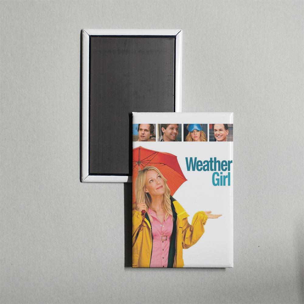 Weather Girl Mini Movie Fridge Magnet