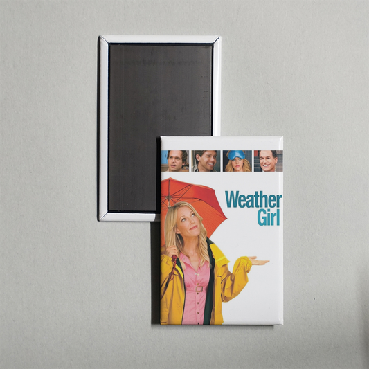 Weather Girl Mini Movie Fridge Magnet
