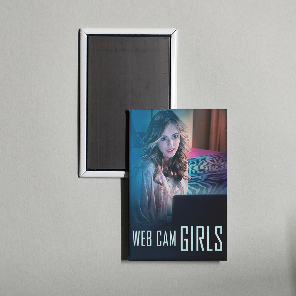 Web Cam Girls Mini Movie Fridge Magnet