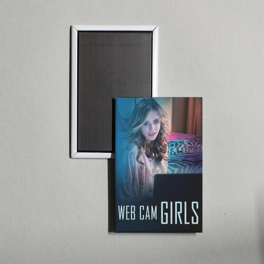 Web Cam Girls Mini Movie Fridge Magnet