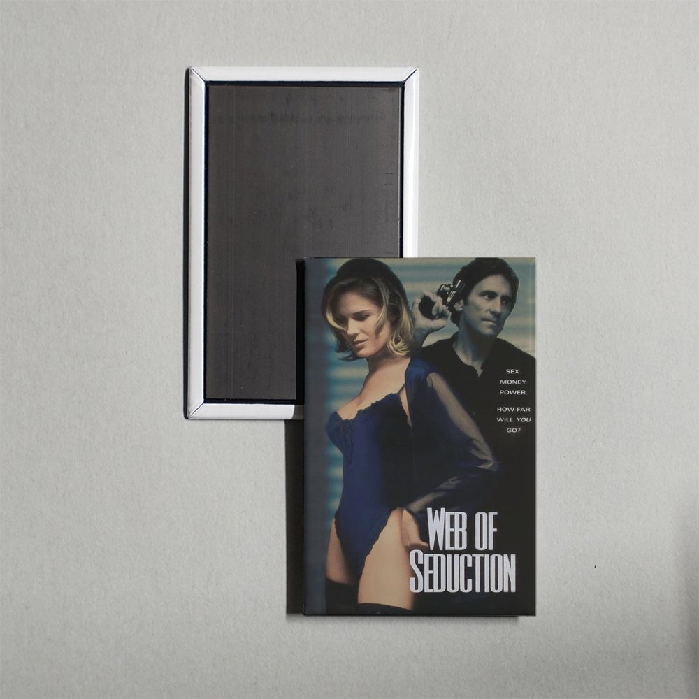 Web of Seduction Mini Movie Fridge Magnet