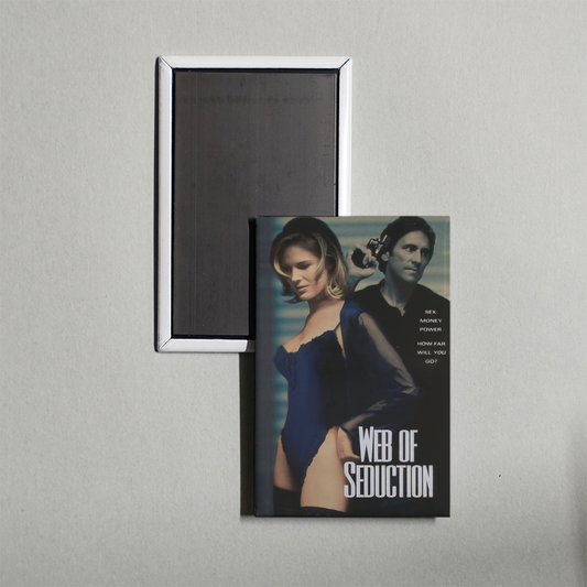 Web of Seduction Mini Movie Fridge Magnet