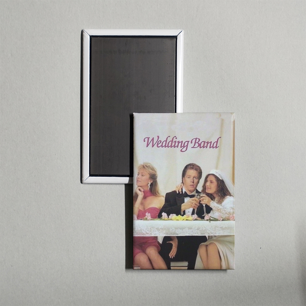 Wedding Band Mini Movie Fridge Magnet