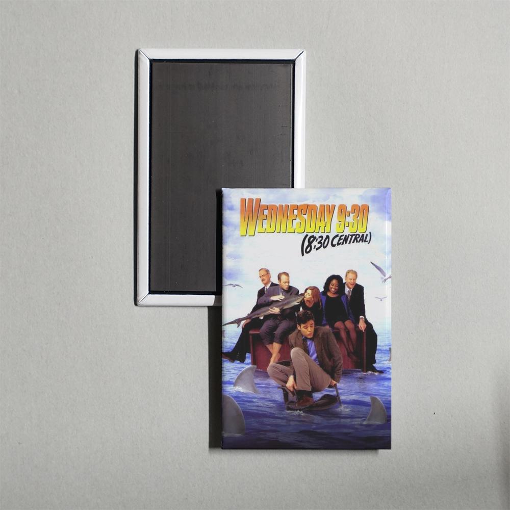 Wednesday 930 (830 Central) TV Show Fridge Magnet