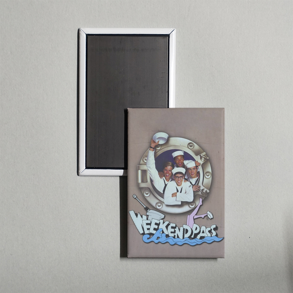 Weekend Pass Mini Movie Fridge Magnet