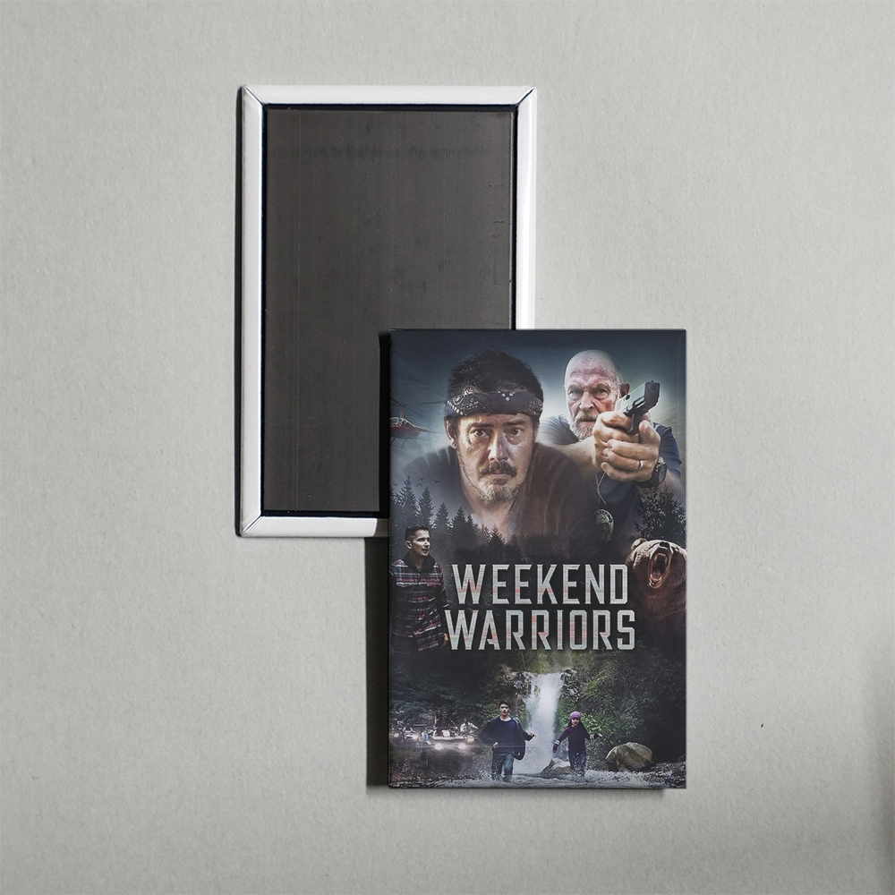 Weekend Warriors Mini Movie Fridge Magnet