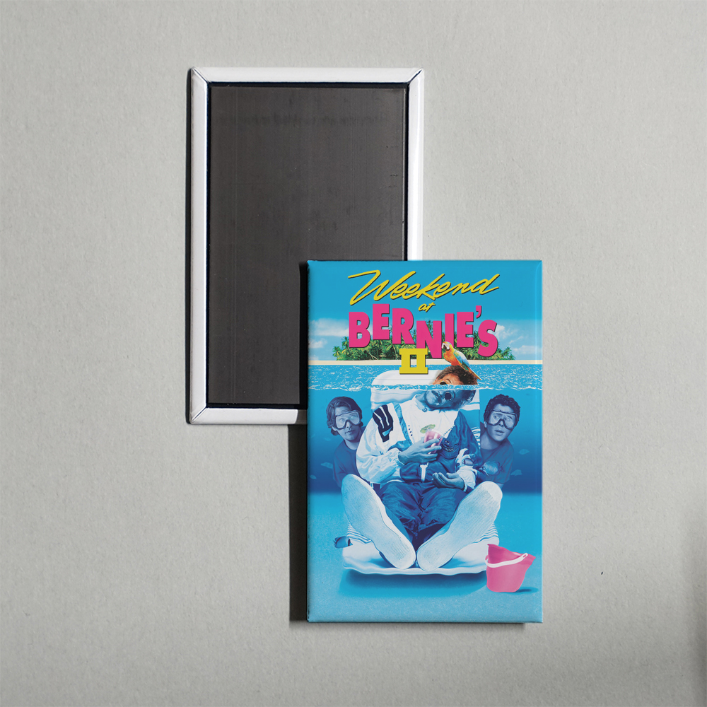 Weekend at Bernie's II Mini Movie Fridge Magnet