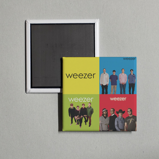 Weezer - BlueGreenRed Album Cover Fridge Magnet