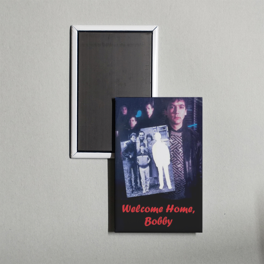 Welcome Home, Bobby Mini Movie Fridge Magnet