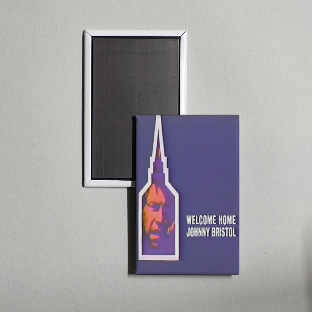 Welcome Home, Johnny Bristol Mini Movie Fridge Magnet