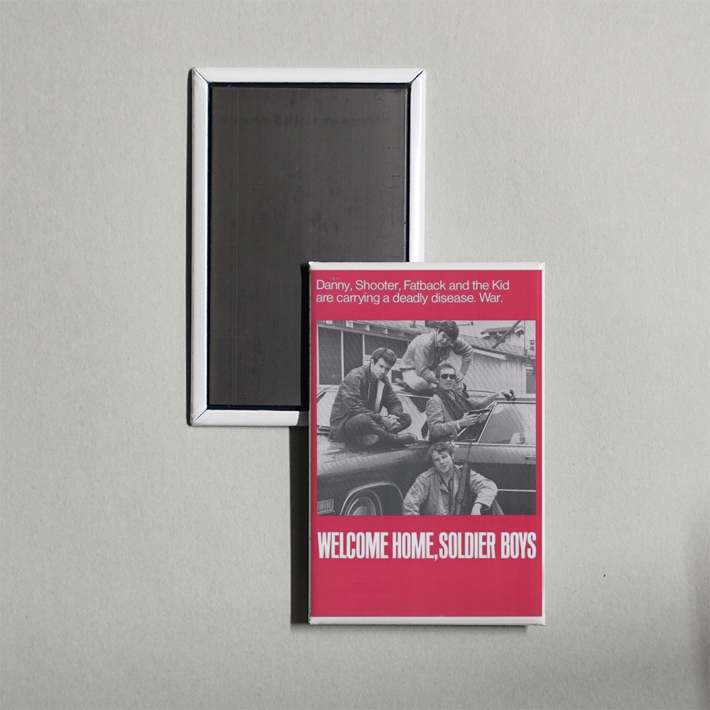 Welcome Home, Soldier Boys Mini Movie Fridge Magnet