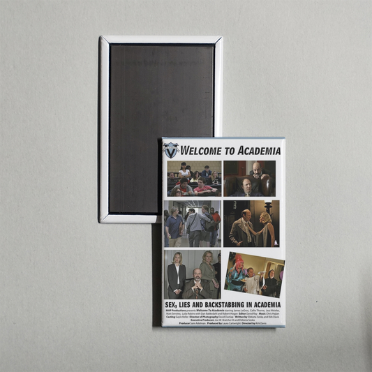 Welcome To Academia Mini Movie Fridge Magnet