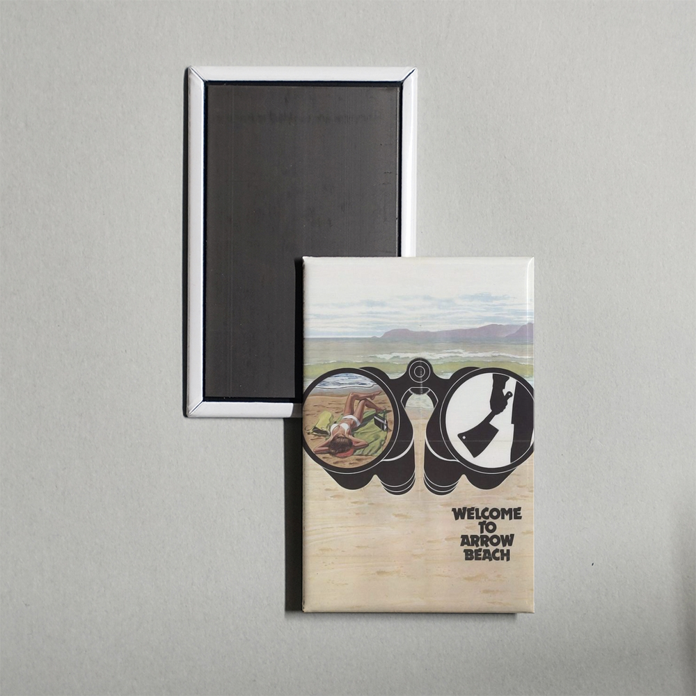 Welcome to Arrow Beach Mini Movie Fridge Magnet
