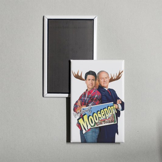 Welcome to Mooseport Mini Movie Fridge Magnet