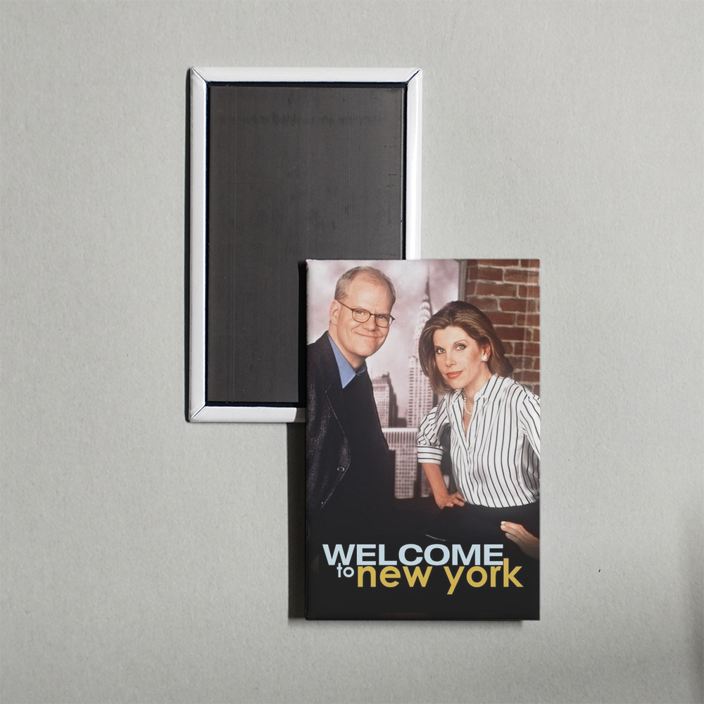 Welcome to New York TV Show Fridge Magnet