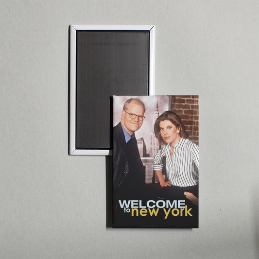 Welcome to New York TV Show Fridge Magnet