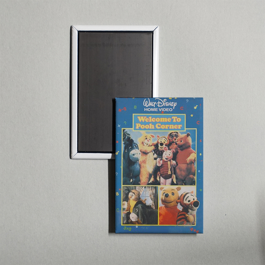 Welcome to Pooh Corner TV Show Fridge Magnet