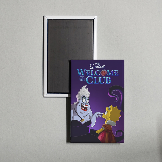 Welcome to the Club Mini Movie Fridge Magnet